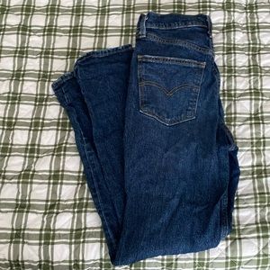 Levi’s High Rise Straight Jean